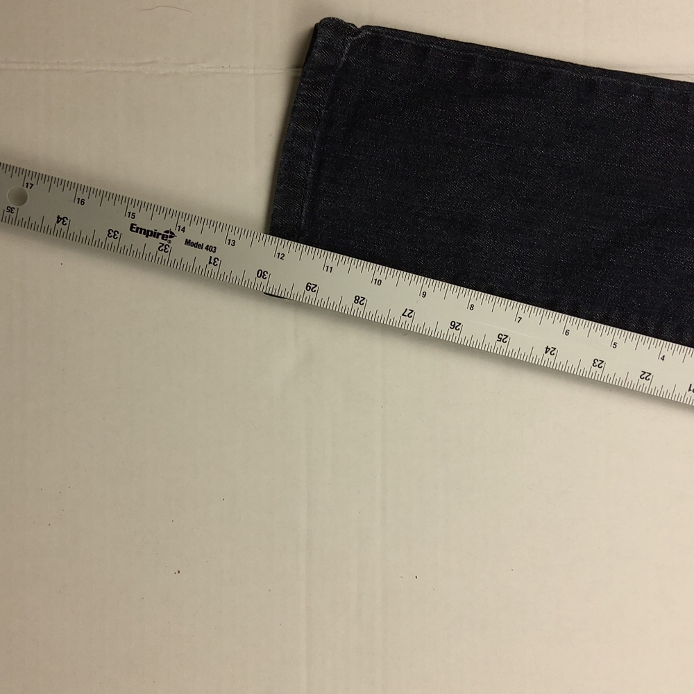 Heritage1981‎ Straight Leg Jeans, Dark Blue, Size 26 - Picture 5 of 7